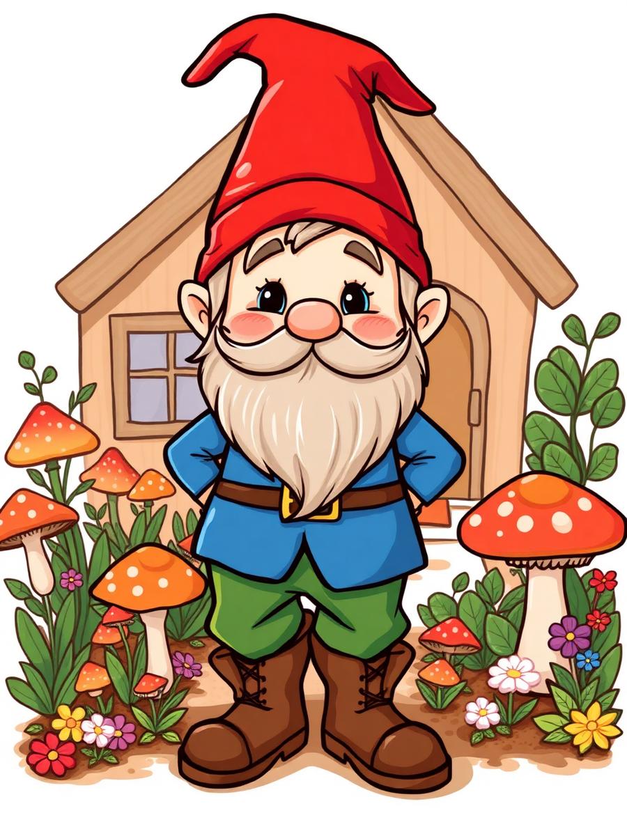 KI-Vorschau: Standard-Gartenzwerg